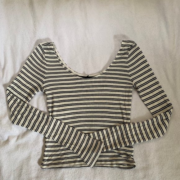 Aeropostale Long Sleeved Striped Shirt - Picture 1 of 4